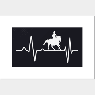 Riding Heartbeat Rider Horse Posters and Art